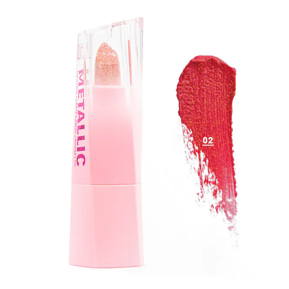 Labial en Barra con Brillos 4