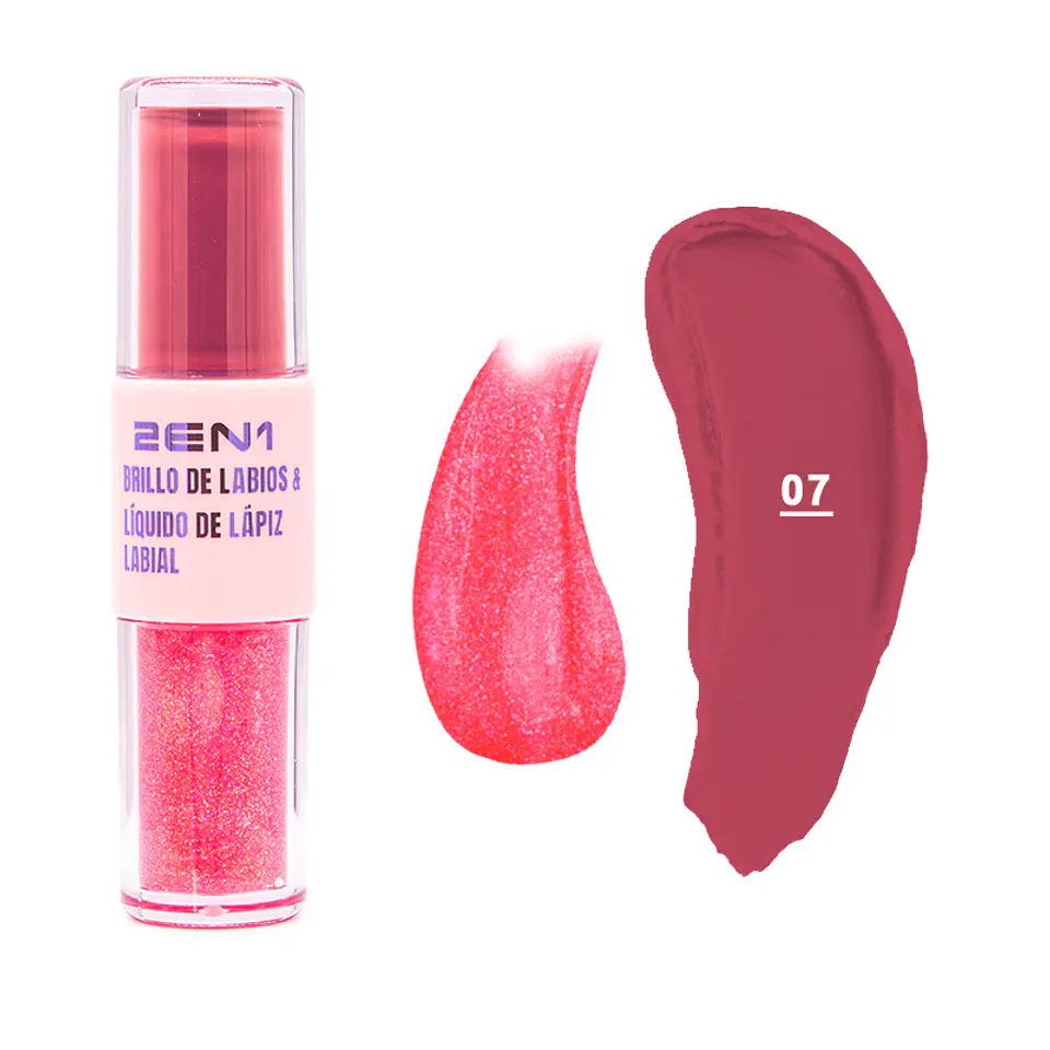 Brillo Labial + Labial Líquido Duo Color 3