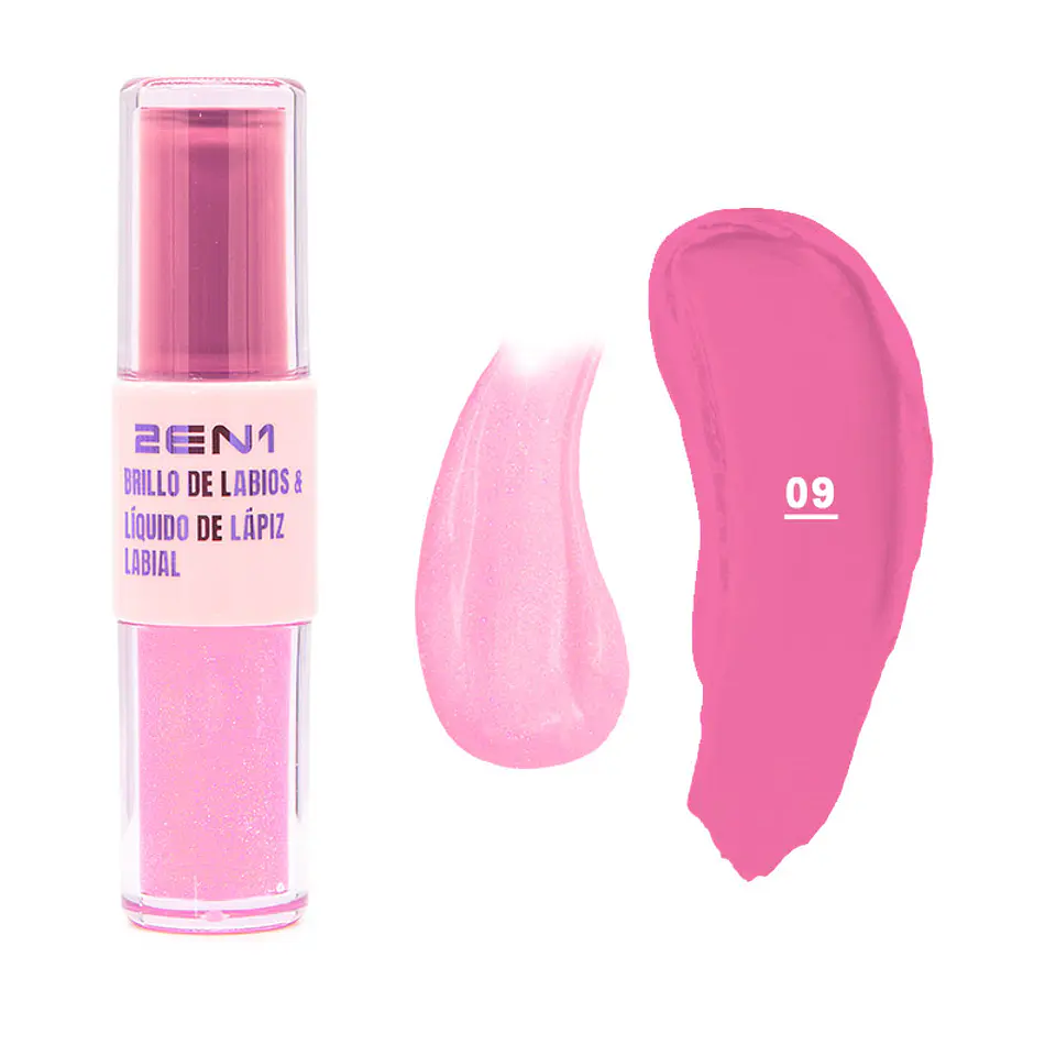 Brillo Labial + Labial Líquido Duo Color 5