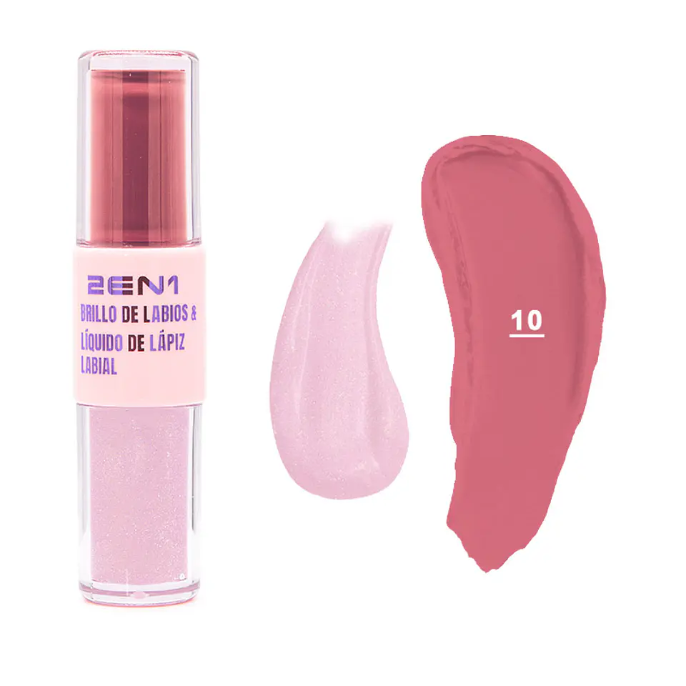 Brillo Labial + Labial Líquido Duo Color 6