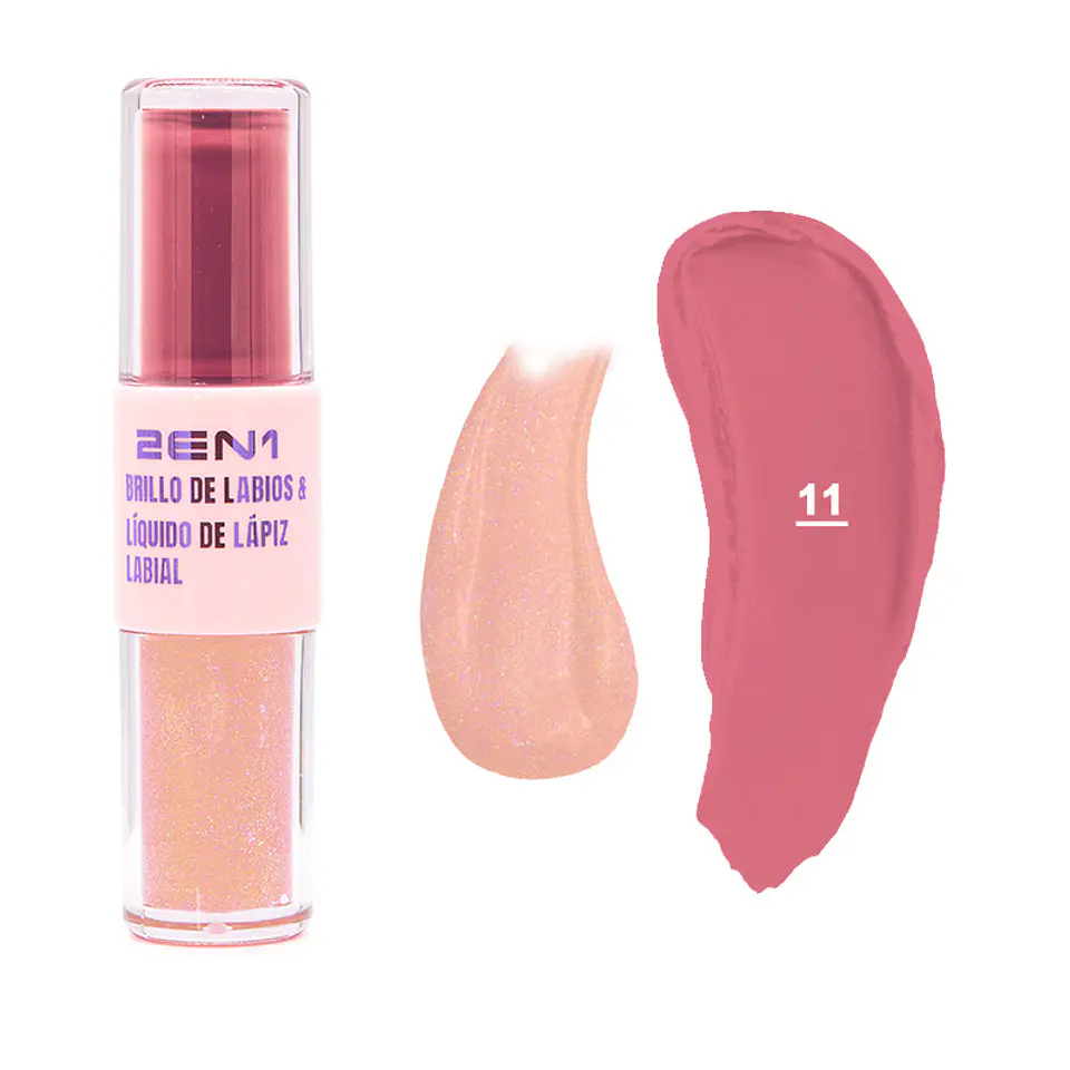 Brillo Labial + Labial Líquido Duo Color 7