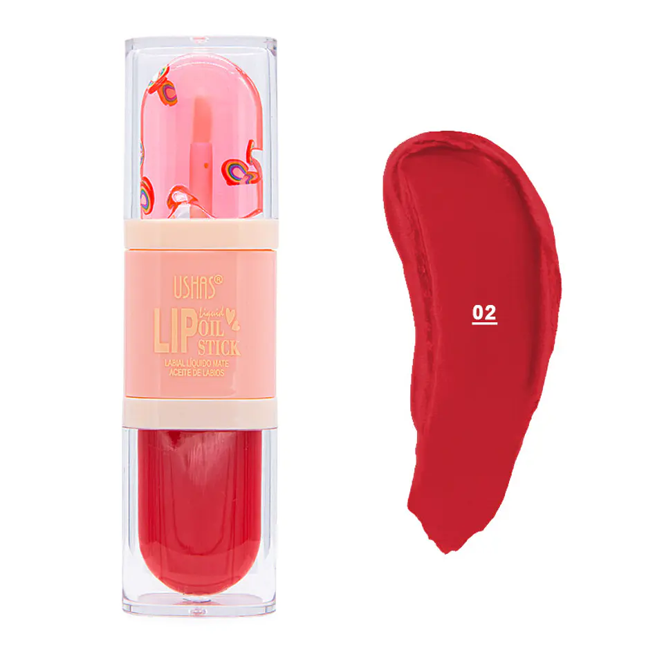 Labial Líquido Mate + Aceite de Labios 4