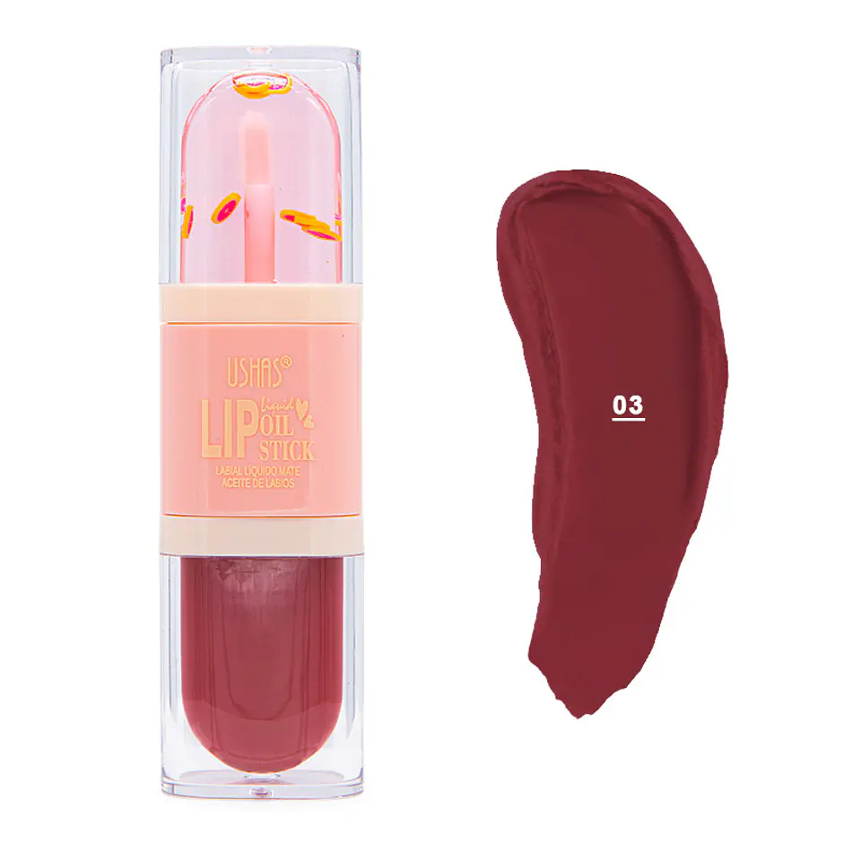 Labial Líquido Mate + Aceite de Labios 5
