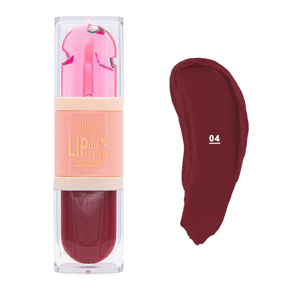 Labial Líquido Mate + Aceite de Labios 6