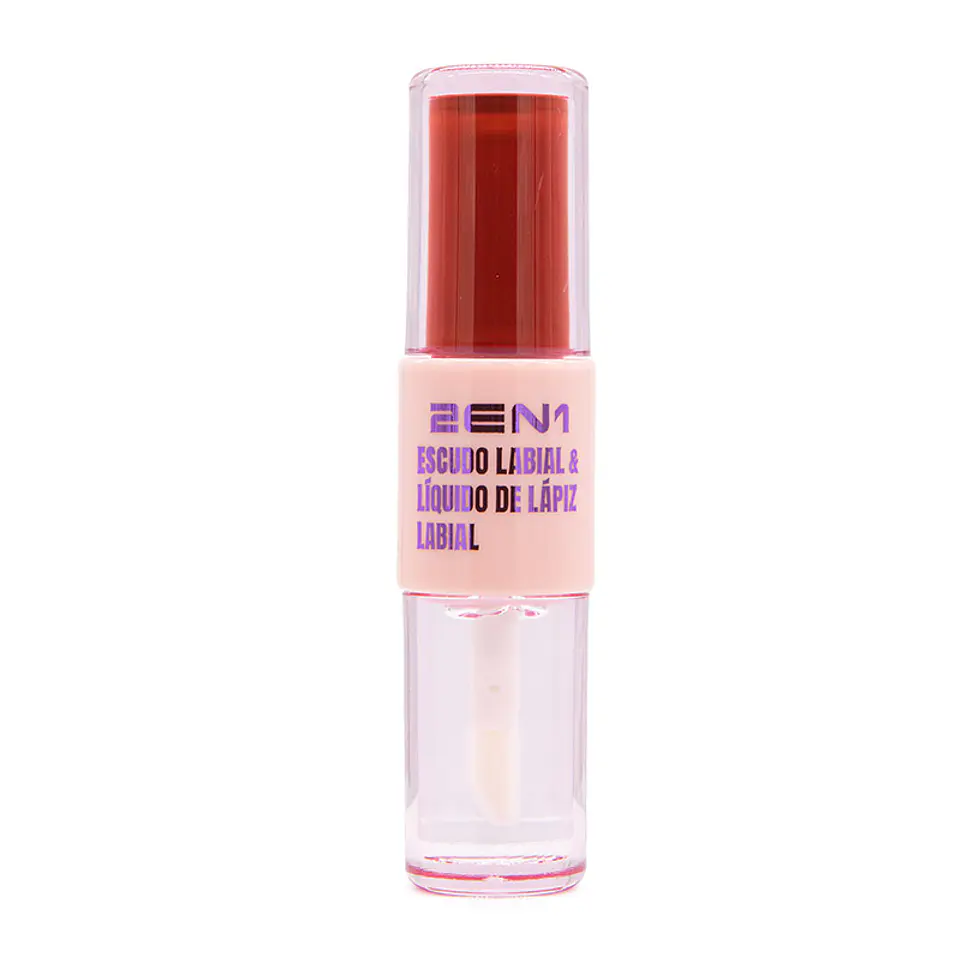Labial Líquido + Aceite de Labios Duo Color 1