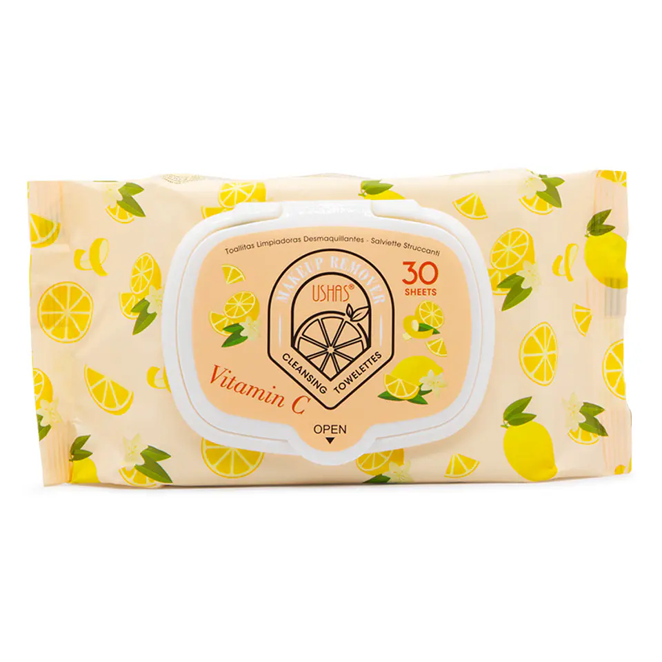 Toallitas Desmaquillantes con Vitamina C 1