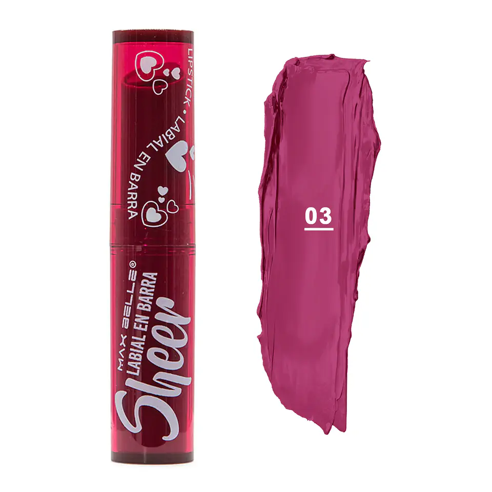 Labial en Barra Sheer 5
