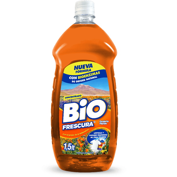 DETERGENTE LIQUIDO BIO FRESCURA DESIERTO FLORIDO 1.5 LT