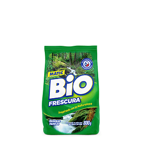 DETERGENTE EN POLVO BIO FRESCURA BOSQUE NATIVO 800 GRS