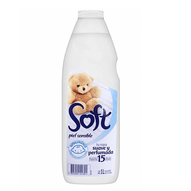 SUAVIZANTE SOFT PIEL SENSIBLE 1 LT 2