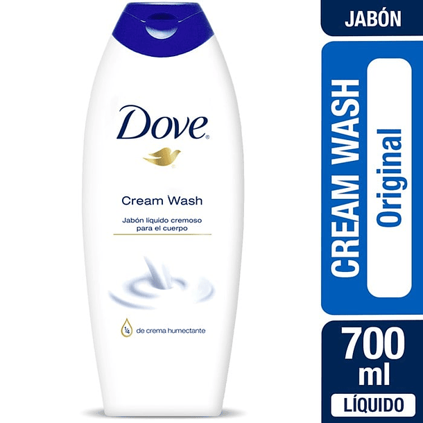 JABÓN LIQUIDO DOVE CREAM WASH 700 ML 