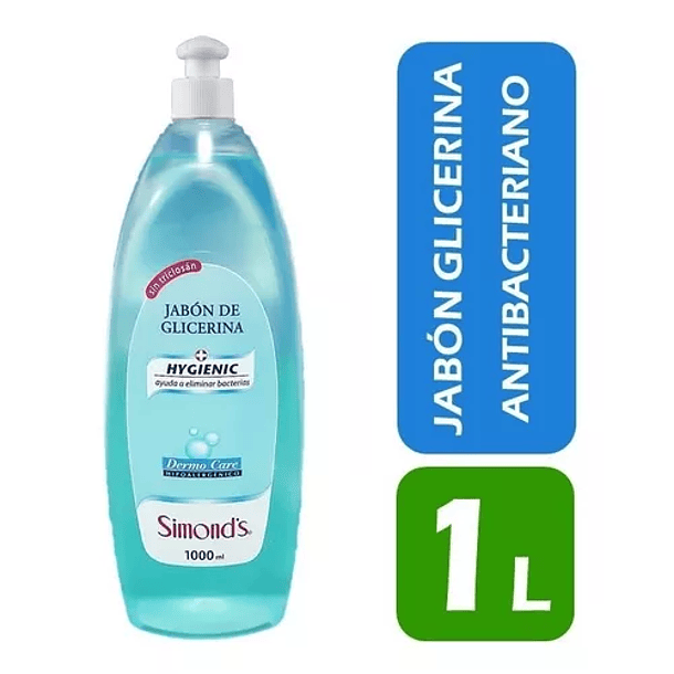 JABON LIQUIDO DE GLICERINA SIMONDS HYGIENIC 1000ML 