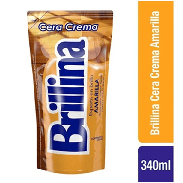 CERA CREMA AMARILLA BRILLINA 360 CC 