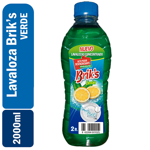 BRIK´S LAVALOZAS VERDE 2 LTS