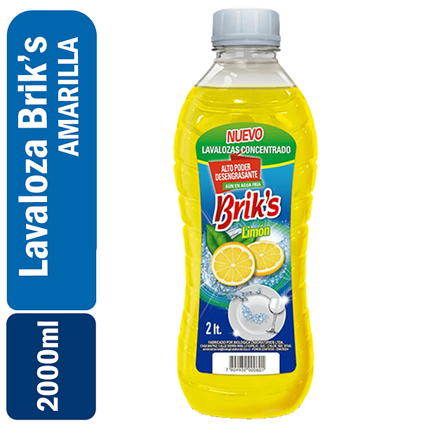  BRIK´S LAVALOZAS AMARILLO 2 LTS