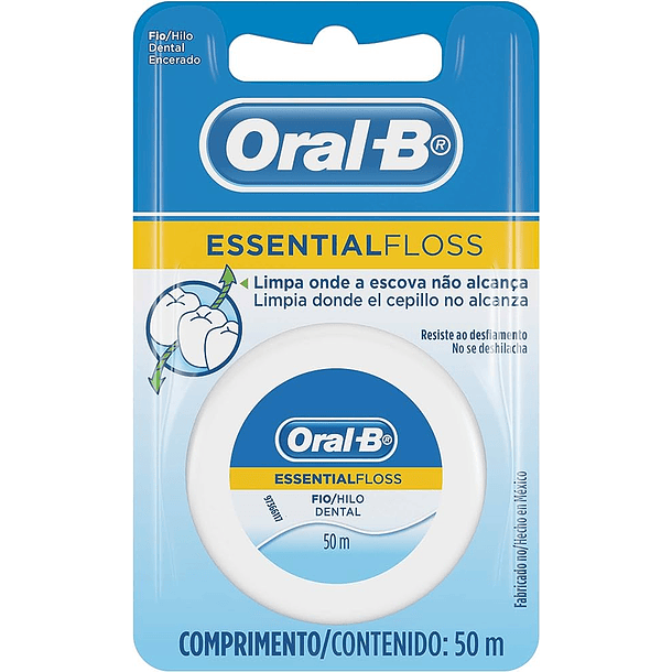 HILO DENTAL ORAL-B ESSENTIAL FLOSS 50MT