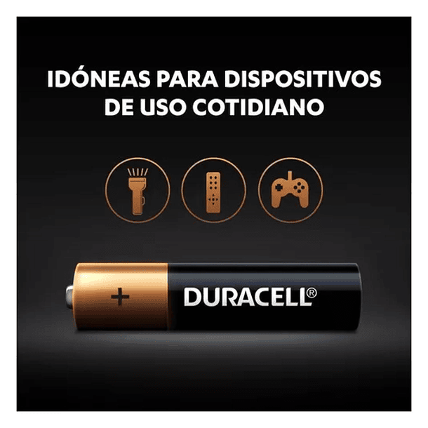 PILAS ALCALINAS DURACELL AA PACK 6 UNID  3