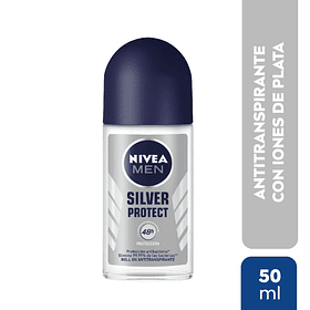ANTITRANSPIRANTE ROLL-ON NIVEA MEN SILVER PROTEC 50 ML 