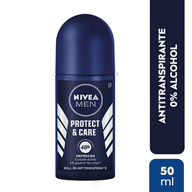 ANTITRANSPIRANTE ROLL-ON NIVEA MEN SILVER PROTEC 50 ML 