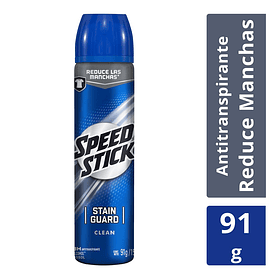 ANTITRANSPIRANTE AEROSOL SPEED STICK MEN STAIN GUARD 150 ML 