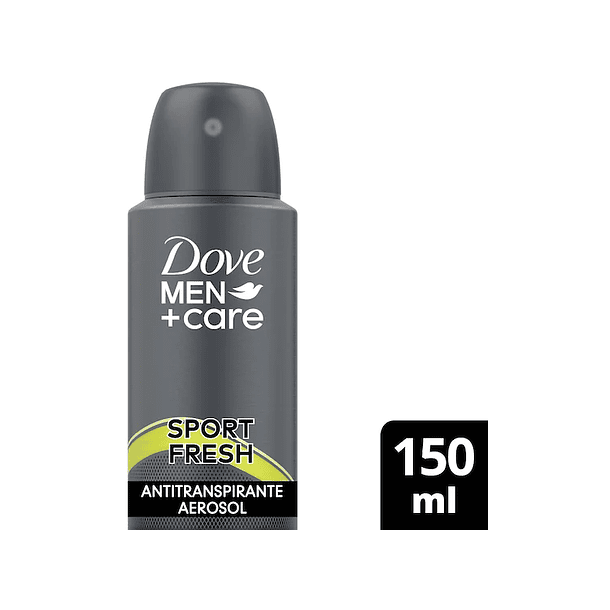 ANTITRANSPIRANTE AEROSOL DOVE MEN +CARE SPORT FRESH 150 ML  1