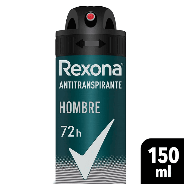 ANTITRANSPIRANTE AEROSOL REXONA HOMBRE 150 ML