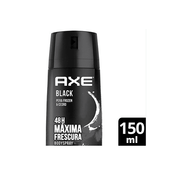 DESODORANTE BODY SPRAY AXE BLACK 150 ML 