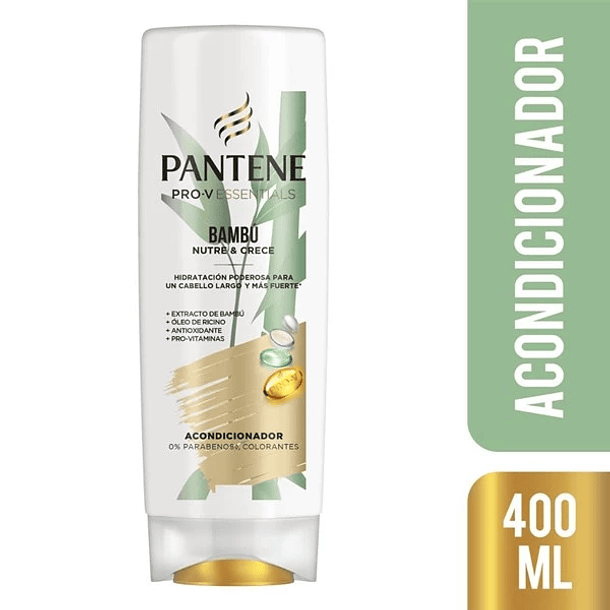 ACONDICIONADOR PANTENE PRO V BAMBU 400 ML 