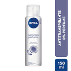 ANTITRANSPIRANTE AEROSOL NIVEA WOMEN SIN PERFUME 150 ML 1