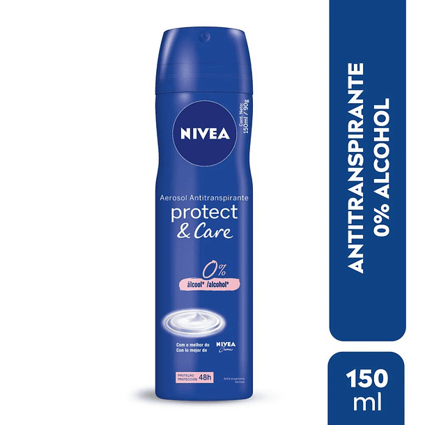 ANTITRANSPIRANTE AEROSOL NIVEA WOMEN PROTECT & CARE 150 ML 1
