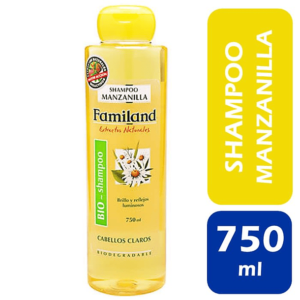 SHAMPOO FAMILAND MANZANILLA 750 ML  2