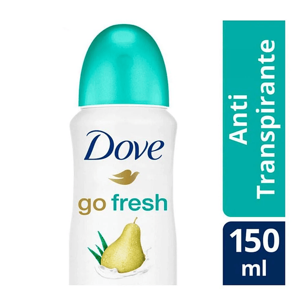 ANTITRANSPIRANTE AEROSOL DOVE GO FRESH PERA 150 ML 1