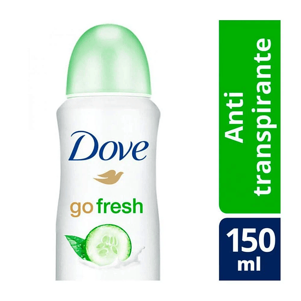ANTITRANSPIRANTE AEROSOL DOVE GO FRESH PEPINO 150 ML