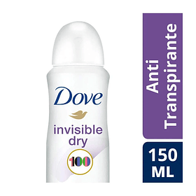 ANTITRANSPIRANTE AEROSOL DOVE INVISIBLE DRY 150 ML