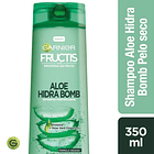 SHAMPOO GARNIER FRUCTIS ALOE HIDRA BOMB  350 ML  1