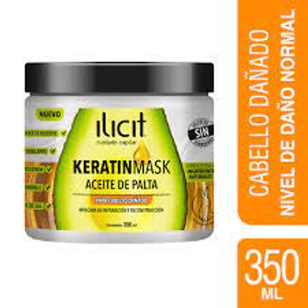 CREMA DE TRATAMIENTO ILICIT ANTI - QUIEBRE - FUERZA - SUAVIAD 350 ML