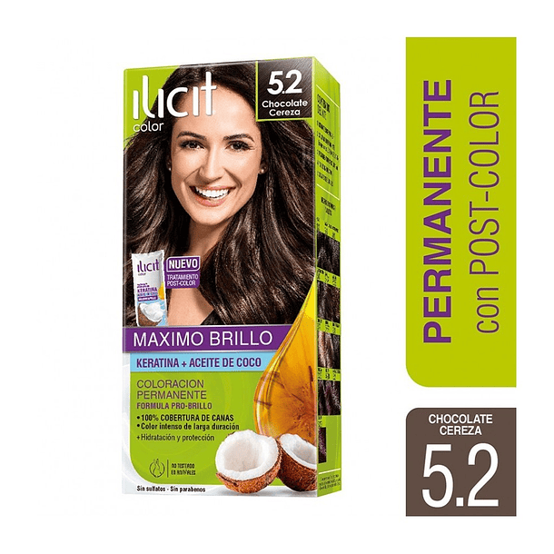 TINTURA ILICIT CHOCOLATE CEREZA 5.2