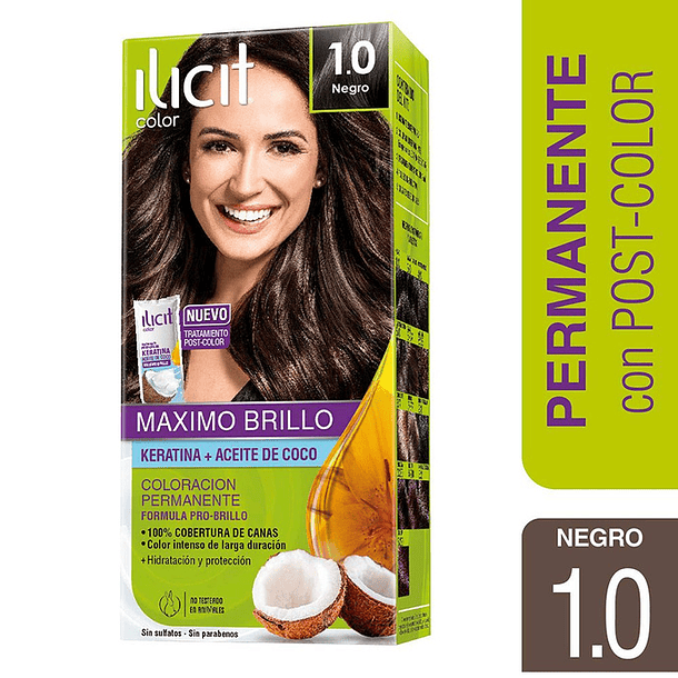 TINTURA ILICIT NEGRO 1.0 