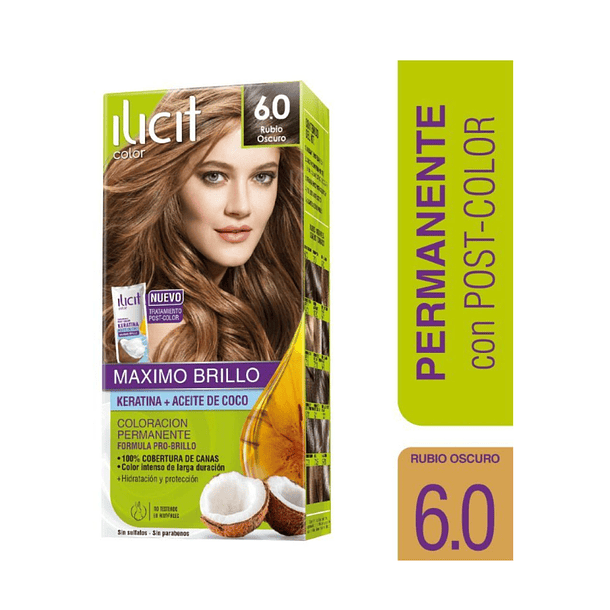 TINTURA ILICIT RUBIO OSCURO 6.0