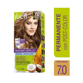 TINTURA ILICIT RUBIO MEDIO 7.0