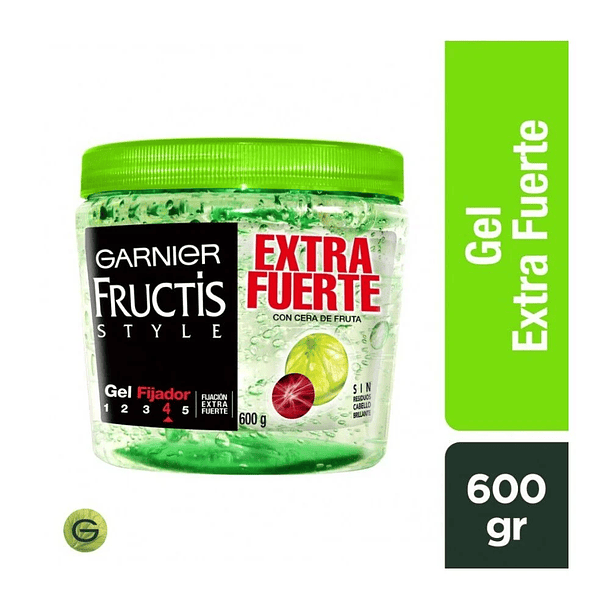 GEL FIJADOR GARNIER FRUCTIS STYLE EXTRA FUERTE  N° 4  600 GR