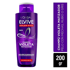 SHAMPOO L'OREAL ELVIVE VIOLETA MATIZADOR 200 GR