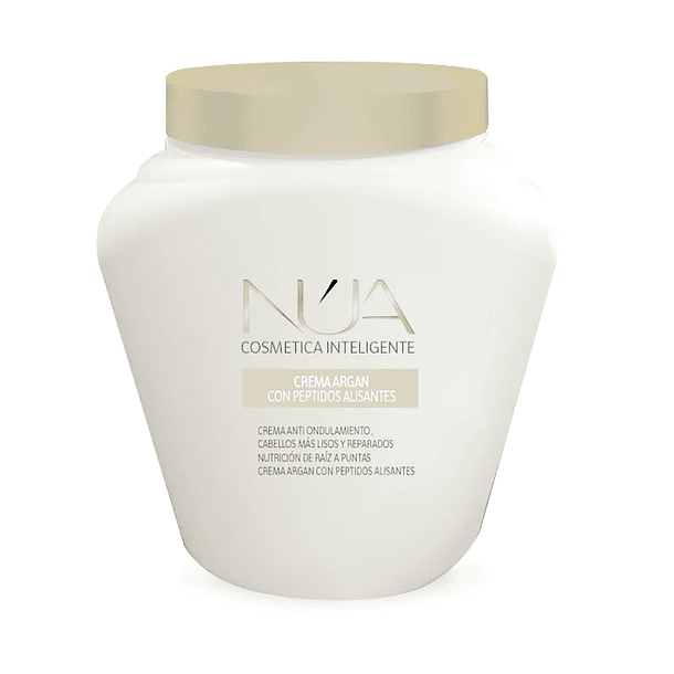 CREMA CAPILAR NÚA CREMA ARGÁN CON PEPTIDOS ALISANTES 1000 GRS 