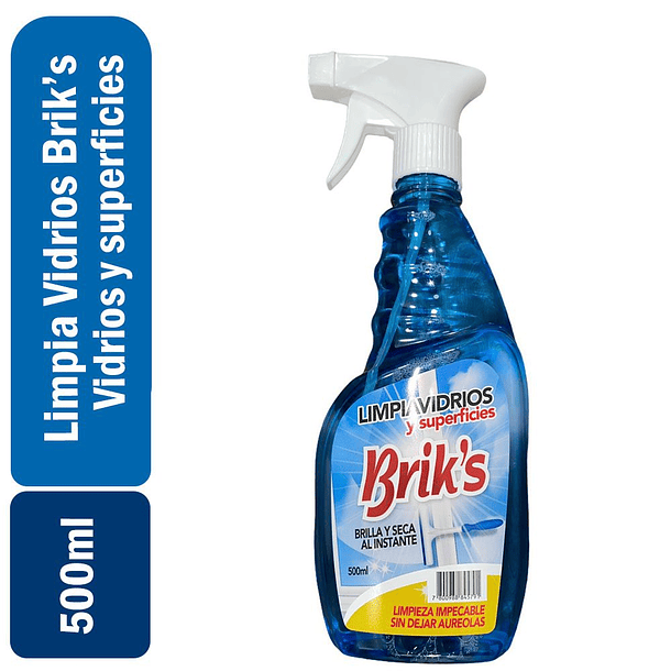 BRIK'S LIMPIA VIDRIOS GATILLO 500 ML 