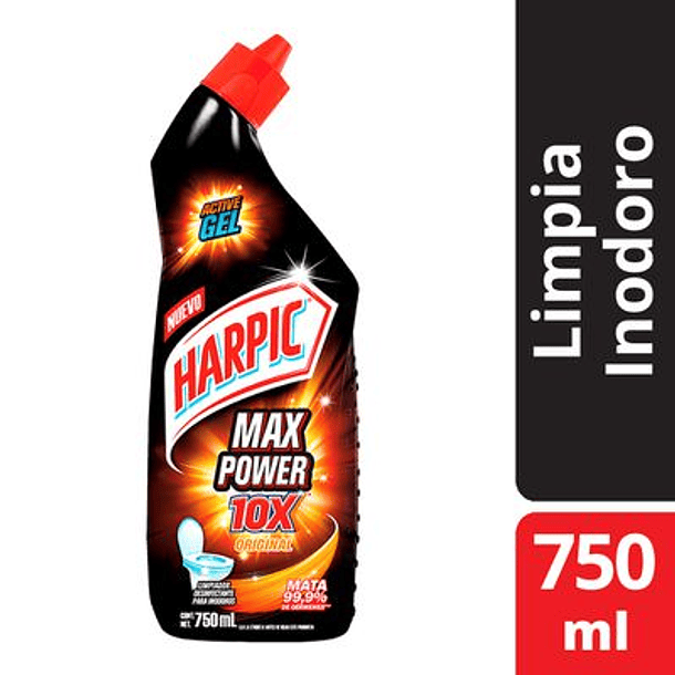 REMOVEDOR DE SARRO WC POWER ULTRA HARPIC 750 ML