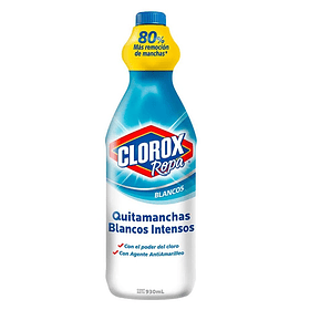 CLOROX QUITAMANCHAS ROPA BLANCA 960 ML 