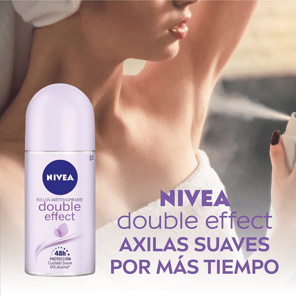 ANTITRANSPIRANTE ROLL ON NIVEA WOMEN DOUBLE EFFECT 50 ML 2
