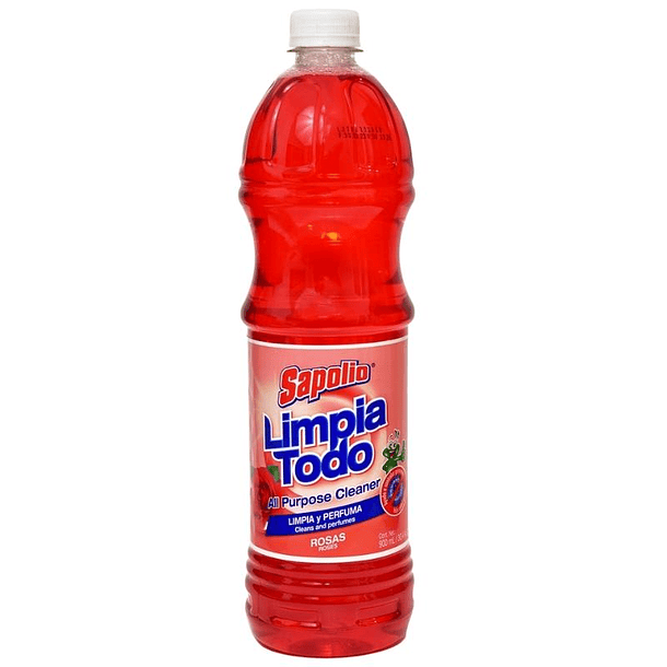 LIMPIA PISO SAPOLIO ROSAS 900 ML