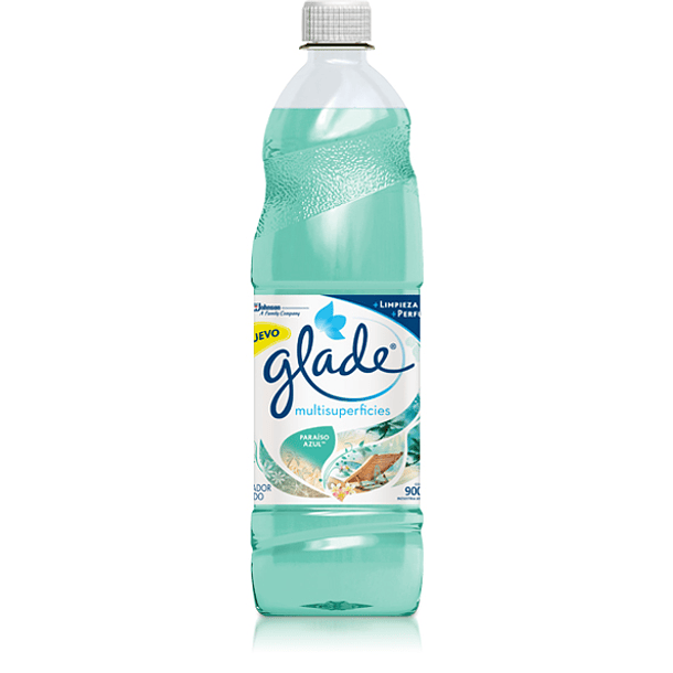 LIMPIA PISO GLADE PARAIZO AZUL 900 ML