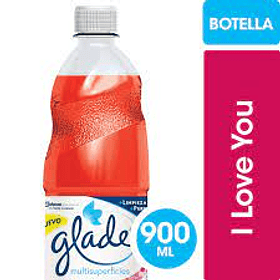 LIMPIA PISO GLADE I LOVE YOU 900 ML